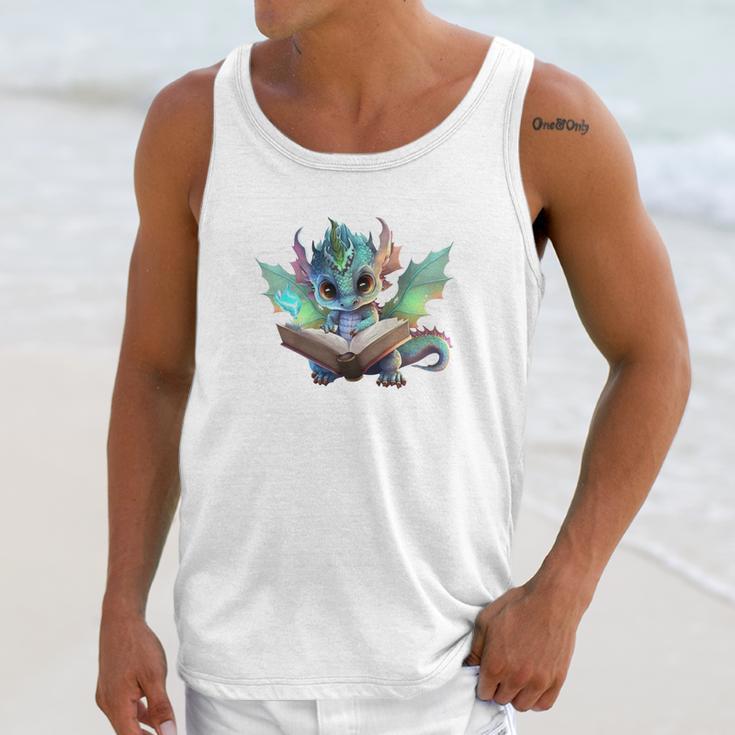 Easily Distracted By Dragon And Books Introvert Shirt Unisex Tank Top Easily Distracted By Dragon And Books Introvert Shirt Unisex Tank Top
