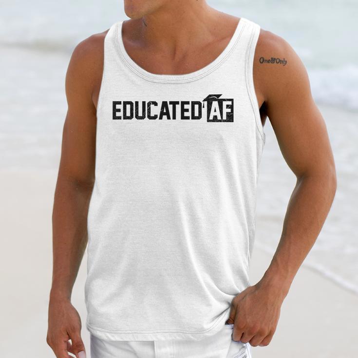 Educated Af GraduationShirt Unisex Tank Top