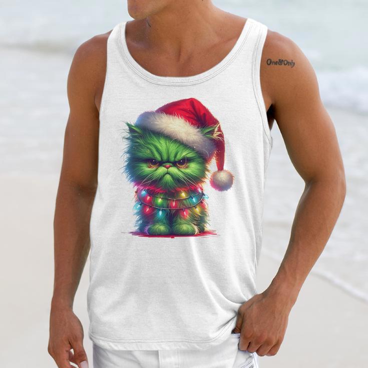 Ew People Meowy Cat Christmas Introvert Men Women Unisex Tank Top Ew People Meowy Cat Christmas Introvert Men Women Unisex Tank Top