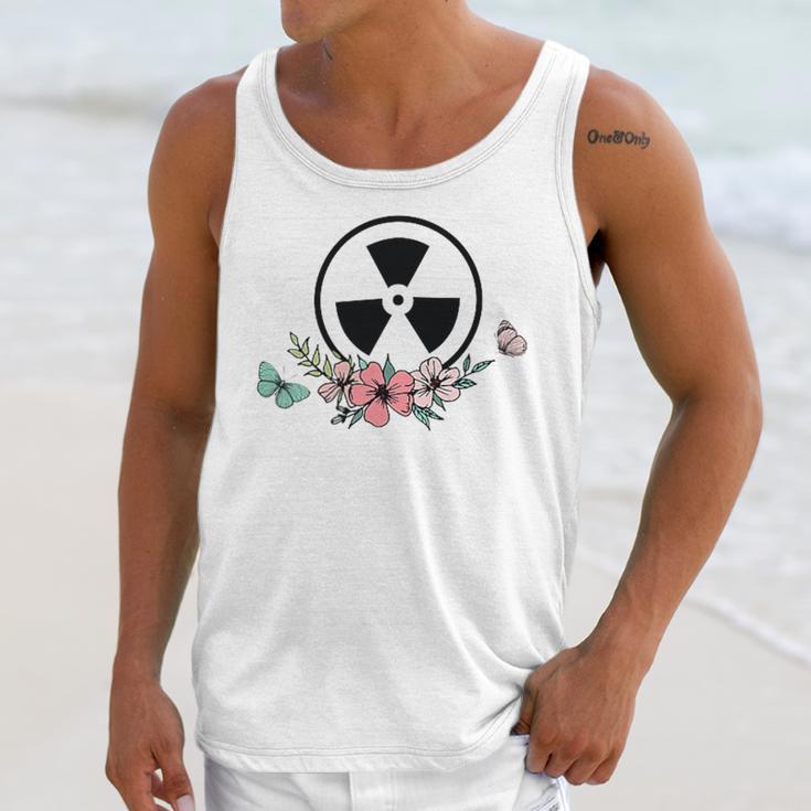 Floral Rad Tech Radiology Graduation X-Ray Tech Unisex Tank Top