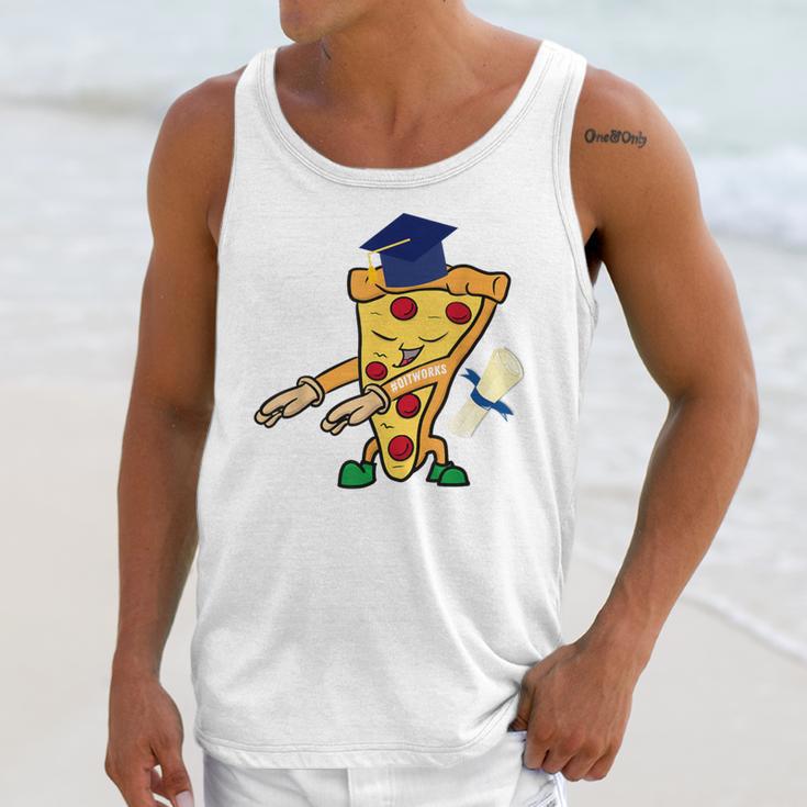 Flossing Pizza Dairy OIT For Dairy OIT Graduation Unisex Tank Top