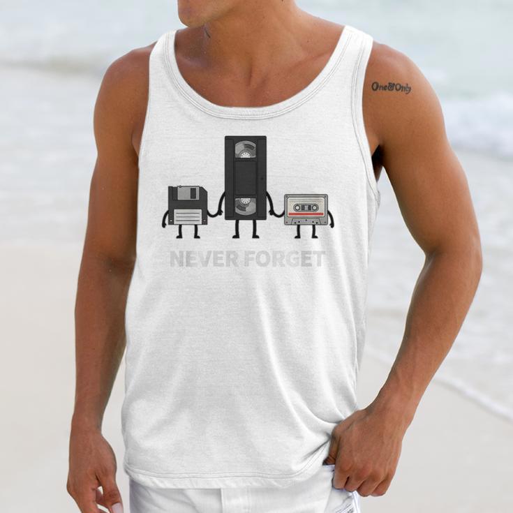 Never Forget Retro Nostalgia Tapes Throwback 80s Premium Tri-Blend Unisex Tank Top Never Forget Retro Nostalgia Tapes Throwback 80s Premium Tri-Blend Unisex Tank Top