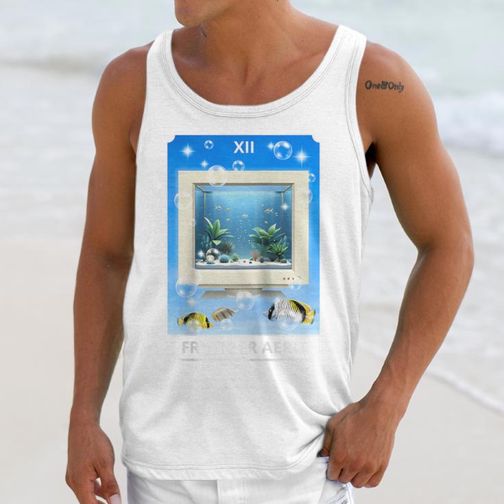 Frutiger Aero Aesthetic Tech Computer Aquarium Tarot Card Raglan Baseball Tee Unisex Tank Top Frutiger Aero Aesthetic Tech Computer Aquarium Tarot Card Raglan Baseball Tee Unisex Tank Top