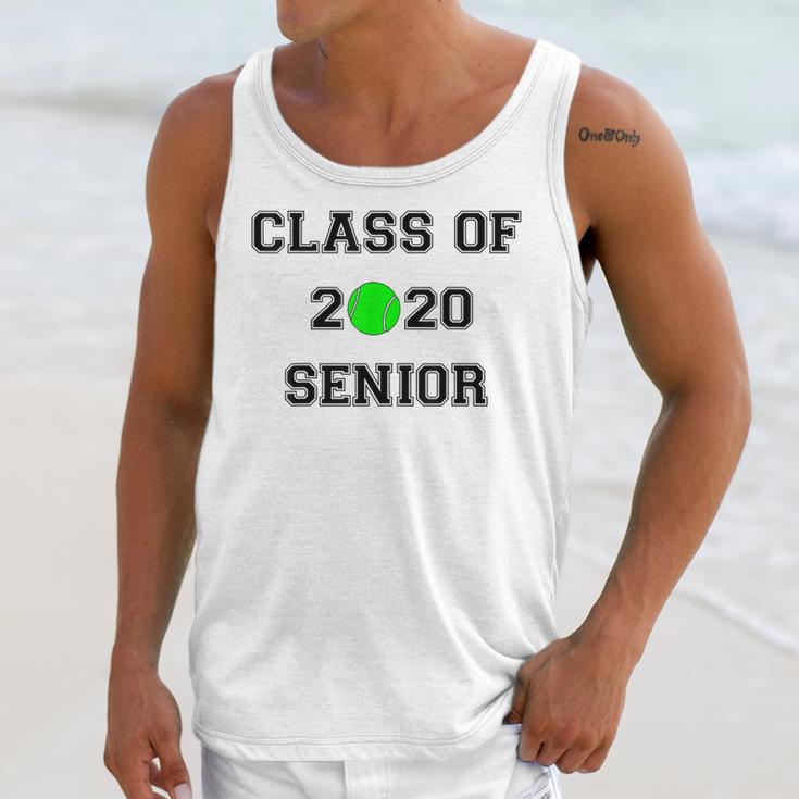 FUN CLASS OF 2020 SENIOR TENNIS GRADUATION GIFT SHIRT Unisex Tank Top