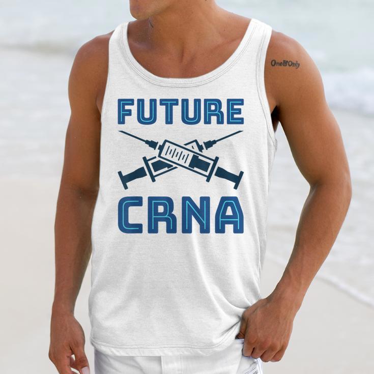 Future CRNA Nurse Anesthetist Student Nursing RN Graduation Unisex Tank Top