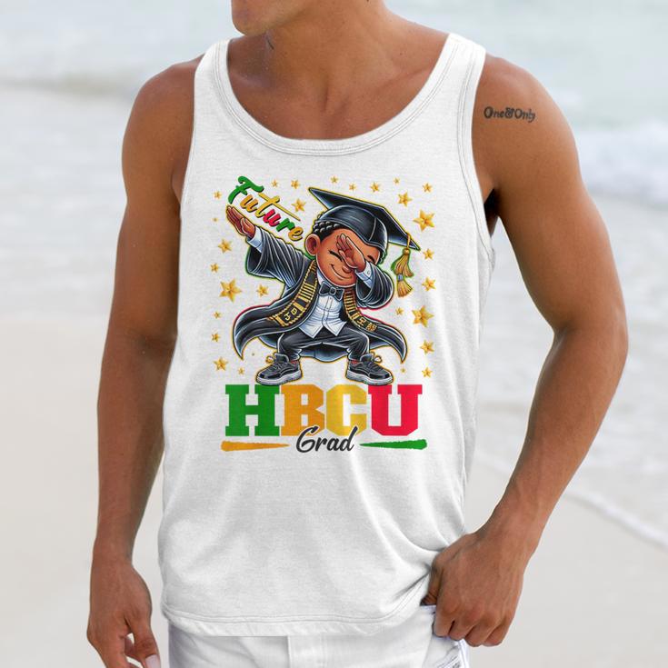 Future HBCU Grad Dabbing Kid Graduation For Boys Kids Unisex Tank Top