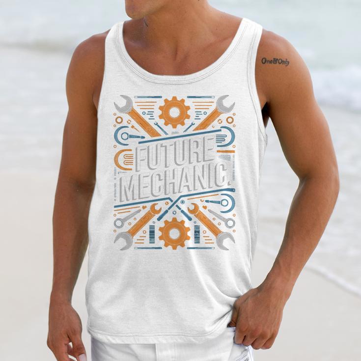 Future Mechanic Graduation School Kids Toddler Women Men Gag Unisex Tank Top