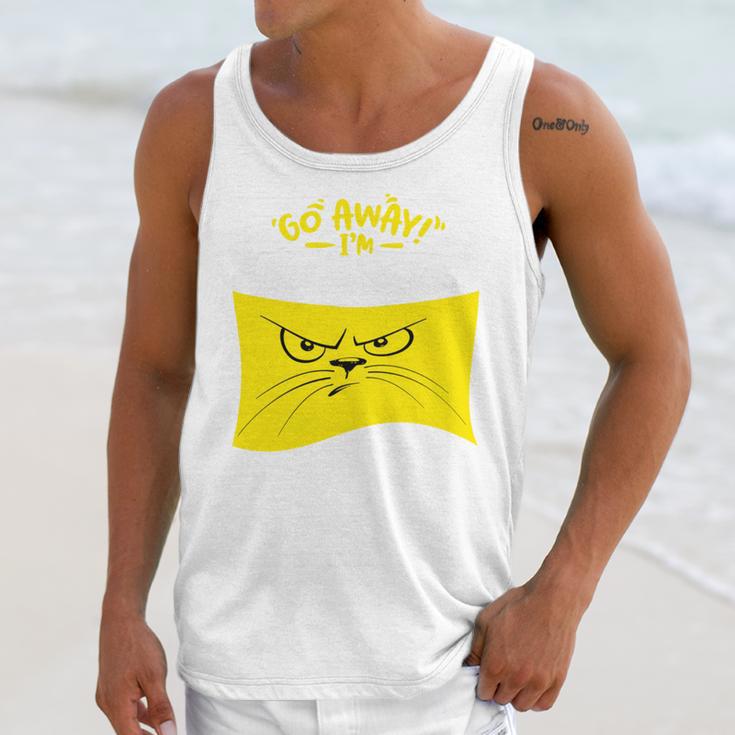 Go Away I'm Introverting Antisocial Shy Introvert Unisex Tank Top