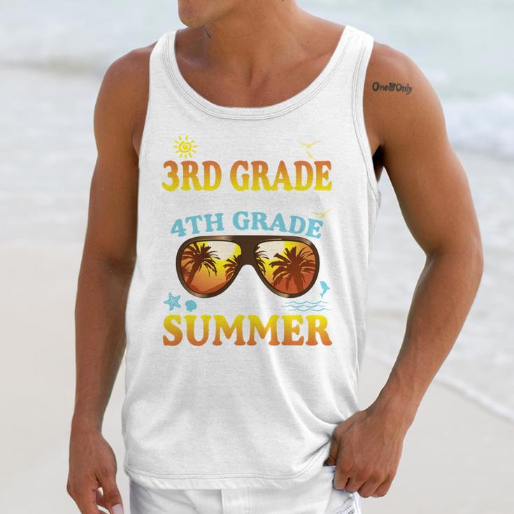Goodbye 3rd Grade Graduation To 4th Grade First Summer Beach Unisex Tank Top
