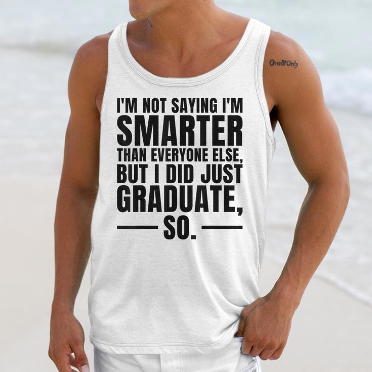 I Graduated Graduation Seniors Him Or Her Unisex Tank Top