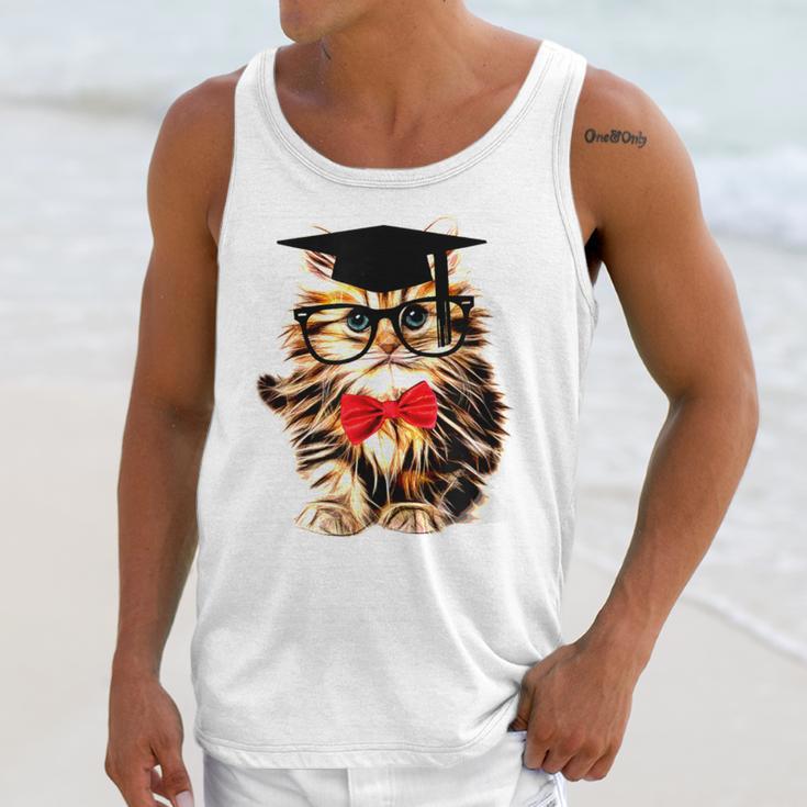 Graduation Cat Class Of 2023 Unisex Tank Top