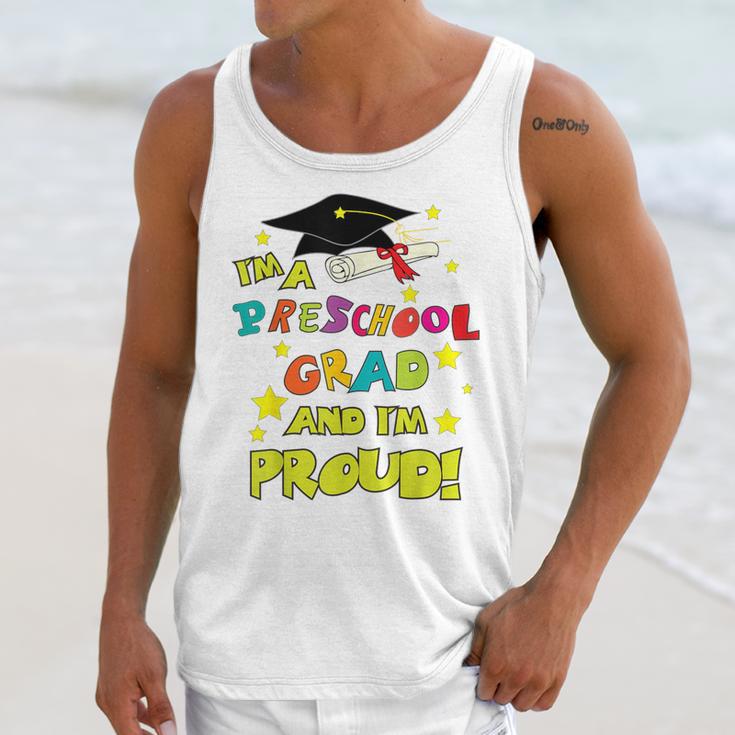 Graduation Class 2018 Cap Gown Shirt Preschool Grad Proud Unisex Tank Top