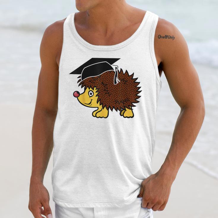 Graduation Hedgehog 2017 Graduate Graduation T-Shirt Unisex Tank Top