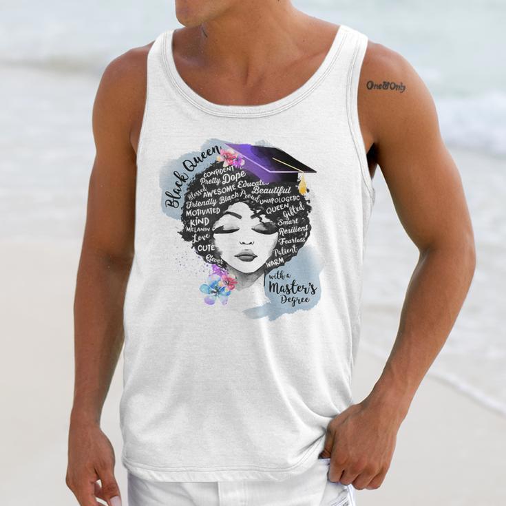 Graduation Masters Degree Woman Queen Graduate 2025 Unisex Tank Top