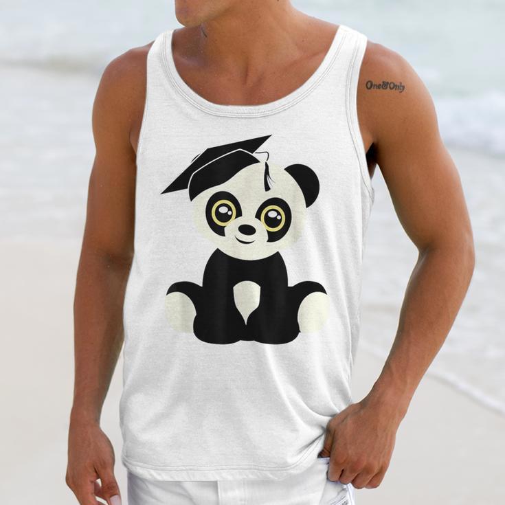 Graduation Panda Bear 2017 Graduate Graduation T-Sh Unisex Tank Top