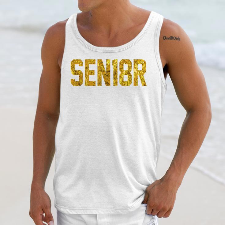 Graduation Party SEN18R Senior 2018 High School T-Shirt Unisex Tank Top