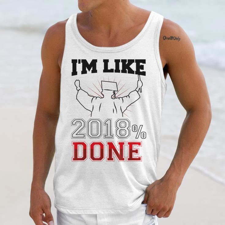 GraduationShirt I'm Like 2018 Done Class Of Unisex Tank Top