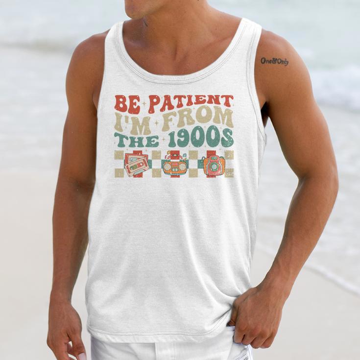 Groovy Please Be Patient With Me I'm From The 1900s Vintage Unisex Tank Top