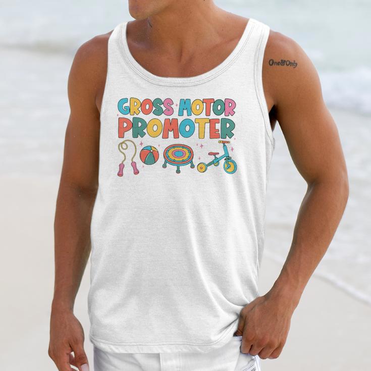 Gross Motor Promoter Physical Therapist Graduation PT Unisex Tank Top