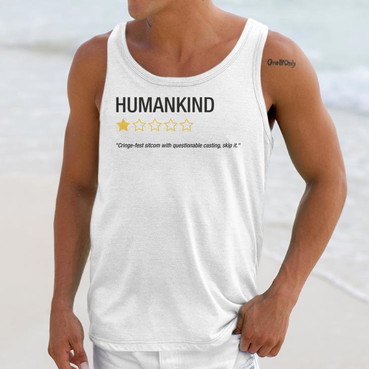 Humankind One Star Introvert People Rating Unisex Tank Top Humankind One Star Introvert People Rating Unisex Tank Top