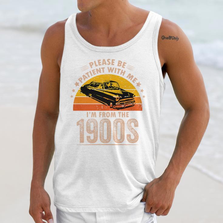 Humorous Saying Please Be Patient With Me I'm From The 1900s Premium Unisex Tank Top