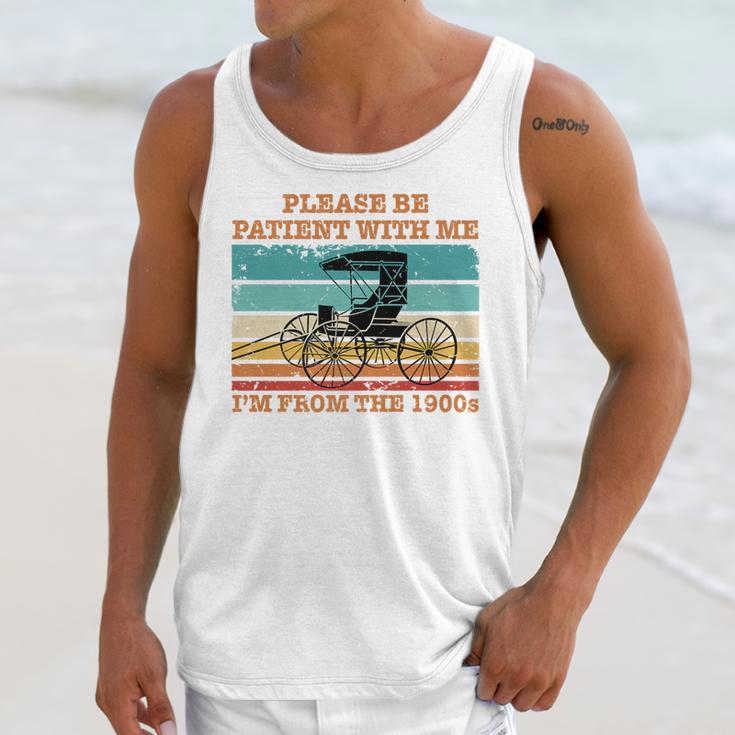 I'm From The 1900s Vintage Retirement Premium Unisex Tank Top