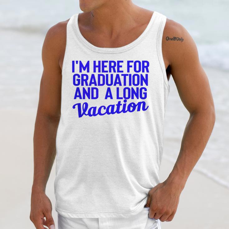 I'm Here For Graduation School Class Senior 2024 Unisex Tank Top