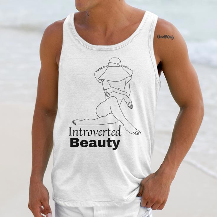 Introvert Health Aware Acceptance Beauty Art Unisex Tank Top Introvert Health Aware Acceptance Beauty Art Unisex Tank Top