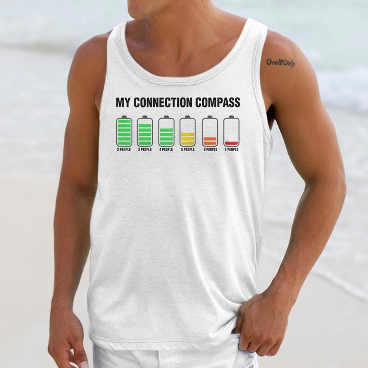 Introvert Low Battery My Connection Compass Raglan Baseball Tee Unisex Tank Top Introvert Low Battery My Connection Compass Raglan Baseball Tee Unisex Tank Top