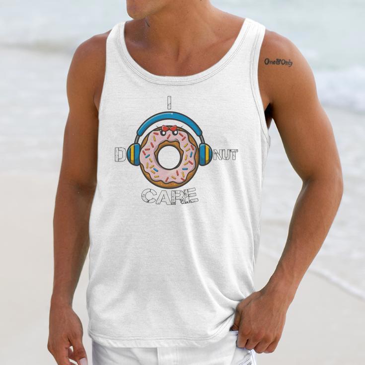 Introvert Music Lover Donuts Sarcastic Unisex Tank Top Introvert Music Lover Donuts Sarcastic Unisex Tank Top