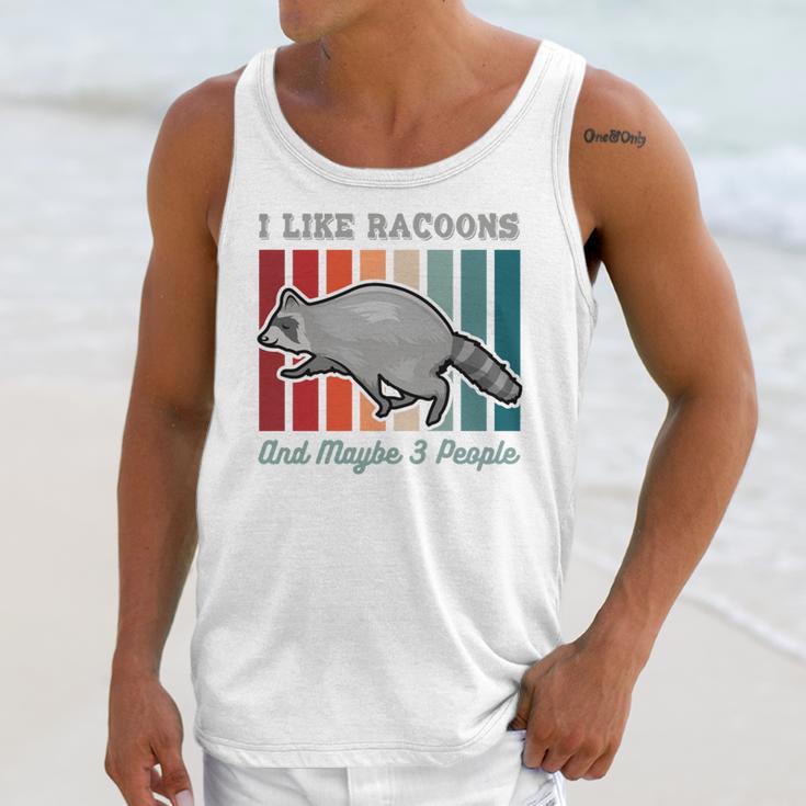 Introvert Raccoon Animal Lover Trash Panda Antisocial Retro Unisex Tank Top Introvert Raccoon Animal Lover Trash Panda Antisocial Retro Unisex Tank Top