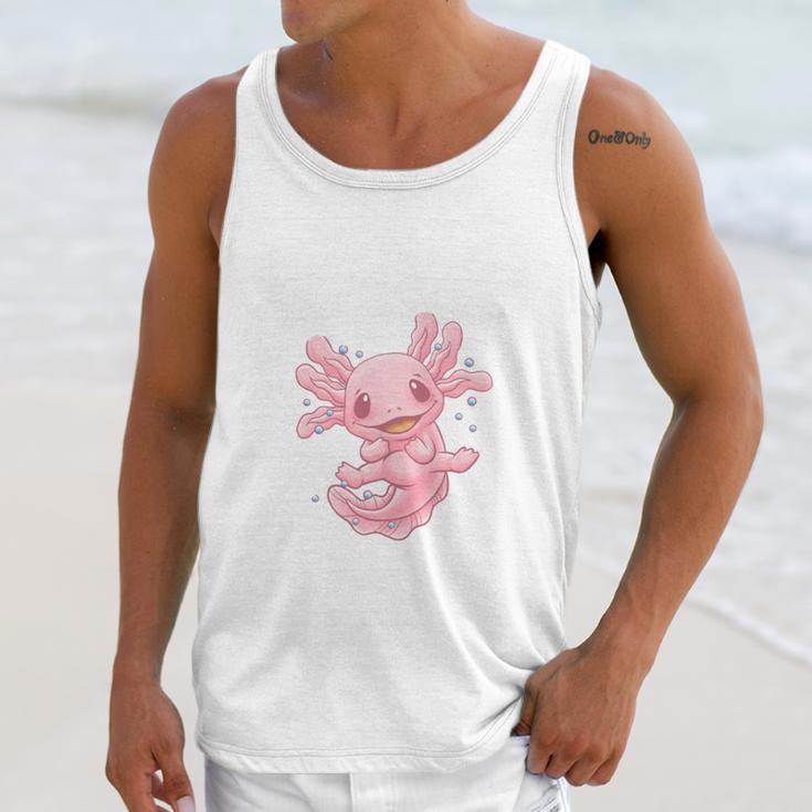 Introverted But Willing To Discuss Axolotl Salamander Unisex Tank Top Introverted But Willing To Discuss Axolotl Salamander Unisex Tank Top