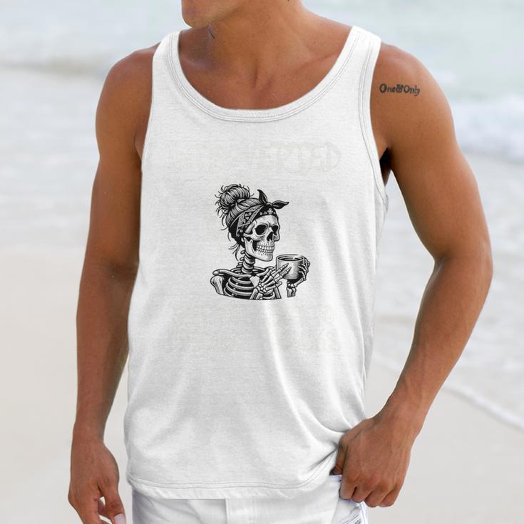 Introverted But Willing To Discuss Snacks Coffee Premium Unisex Tank Top