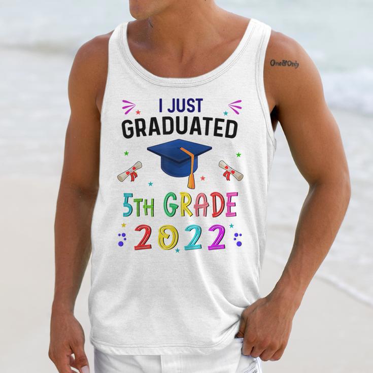 I Just Graduated 5th Grade Graduation Class 2022 Graduate Unisex Tank Top
