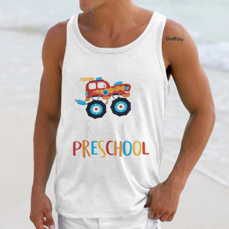 Kids I Just Crushed Preschool Monster Graduation Pre-K Shirt Unisex Tank Top