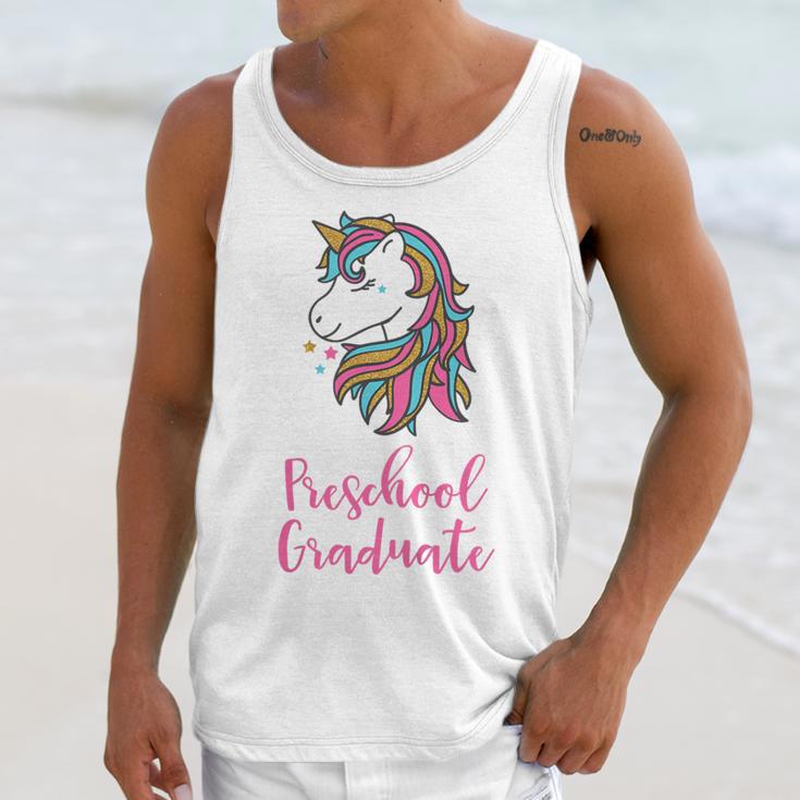 Kids Unicorn Preschool Graduation Unisex Tank Top