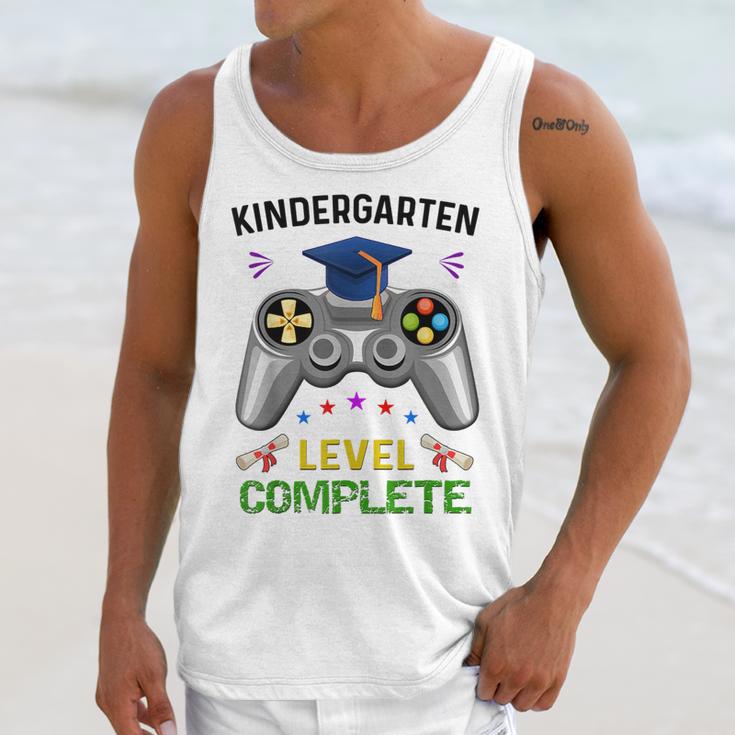 Kindergarten Level Complete Graduation Class 2023 Gamer Kids Unisex Tank Top
