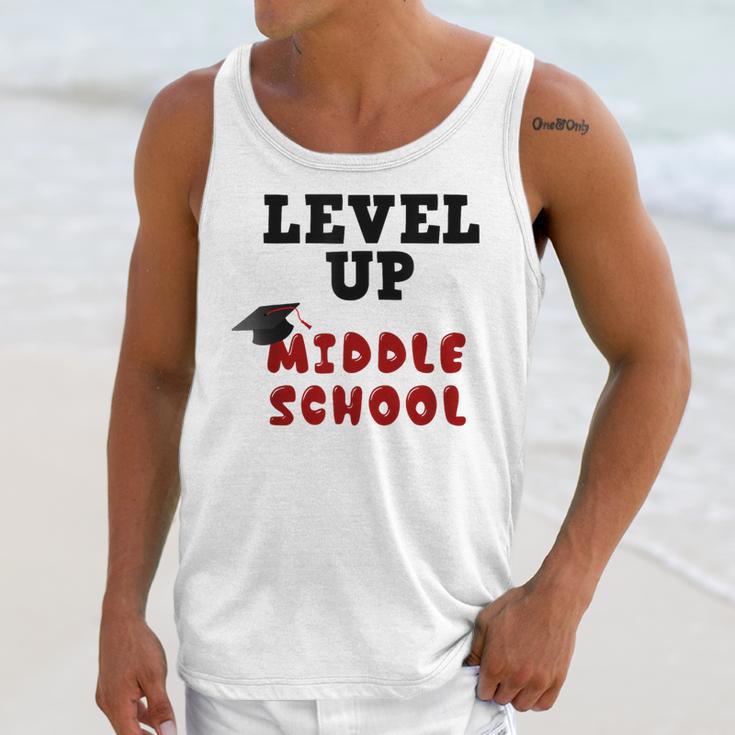 Level Up Middle School 5th Grade Graduation Unisex Tank Top