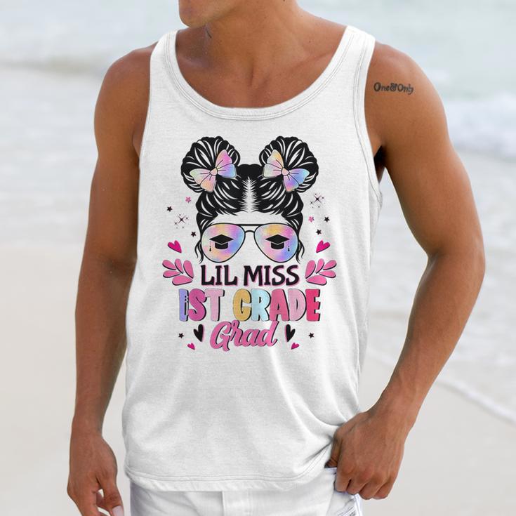 Lil Miss 1st Grade Grad Graduation Last Day Of 1st Grade Unisex Tank Top