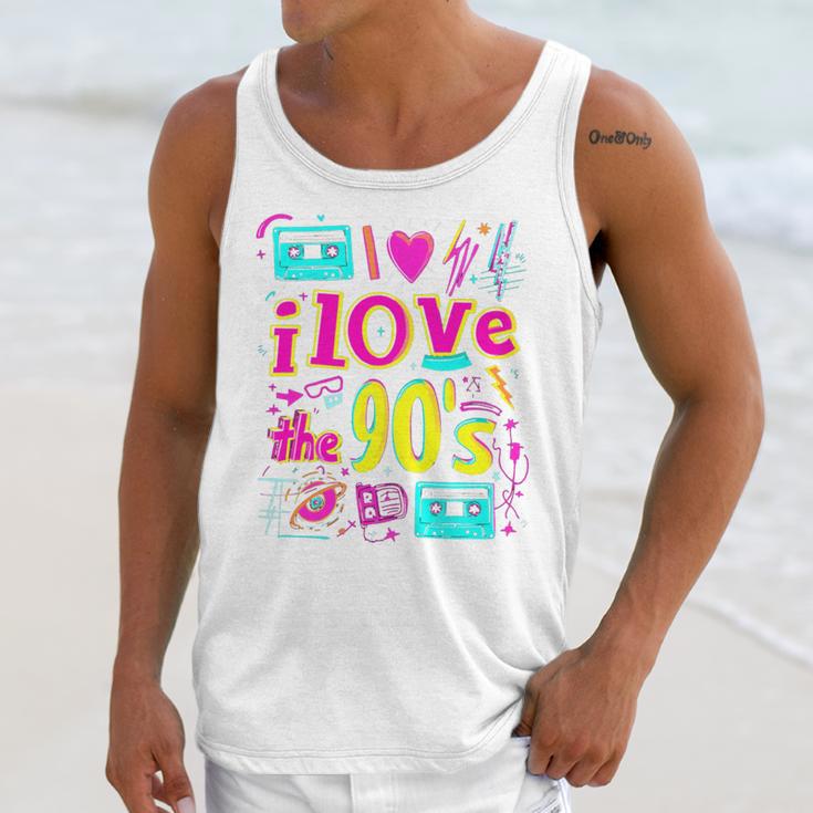 I Love The 90'S 90s Nostalgia Unisex Tank Top
