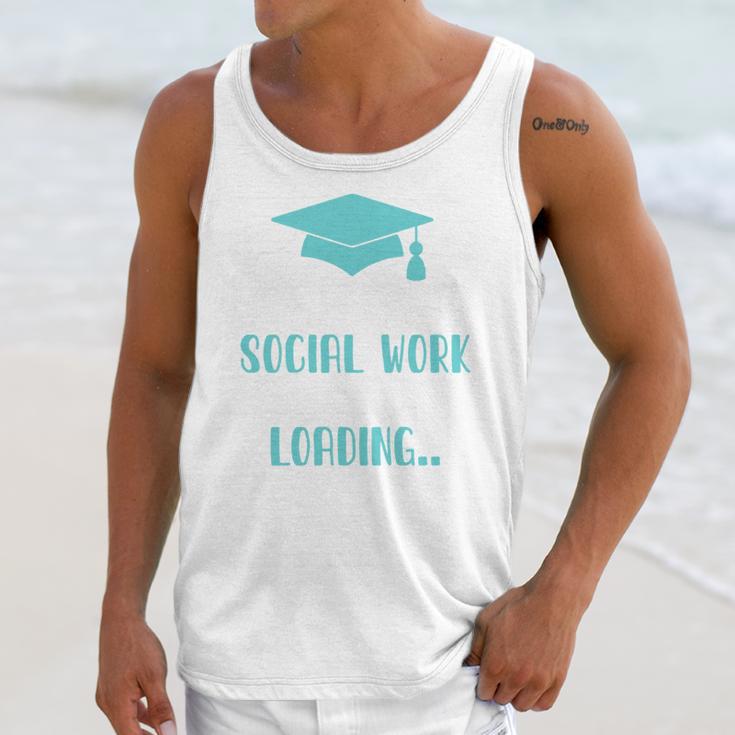 Masters Of Social Work Loading MSW Graduation Future Social Unisex Tank Top