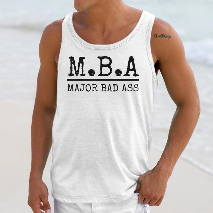 MBA Major Bad Ass Shirt Graduation T-Shirt Unisex Tank Top