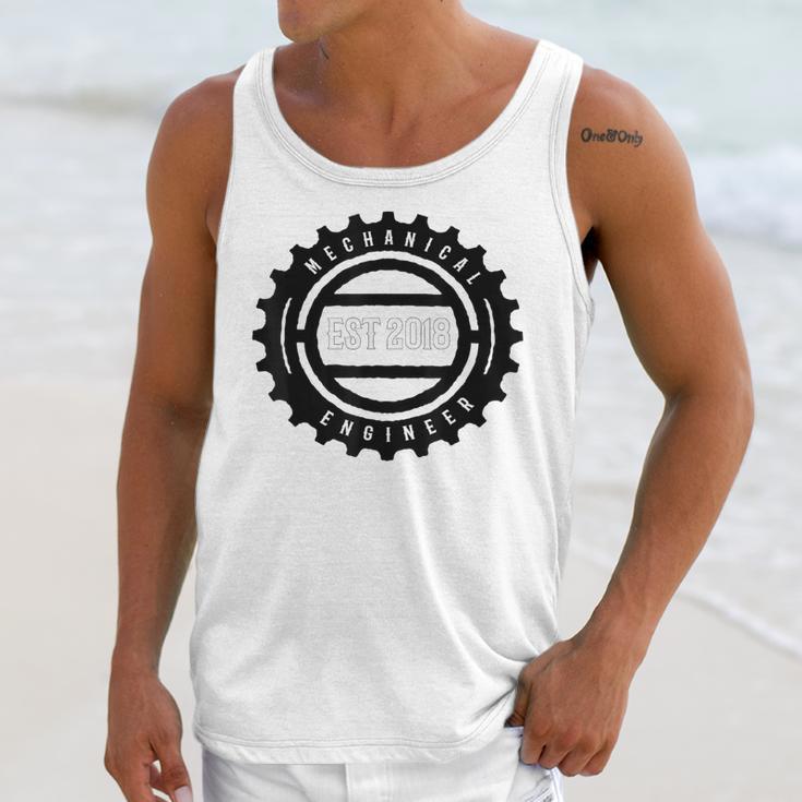 Mechanical Engineers 2018 Tshirt Gears Graduation Tee Unisex Tank Top