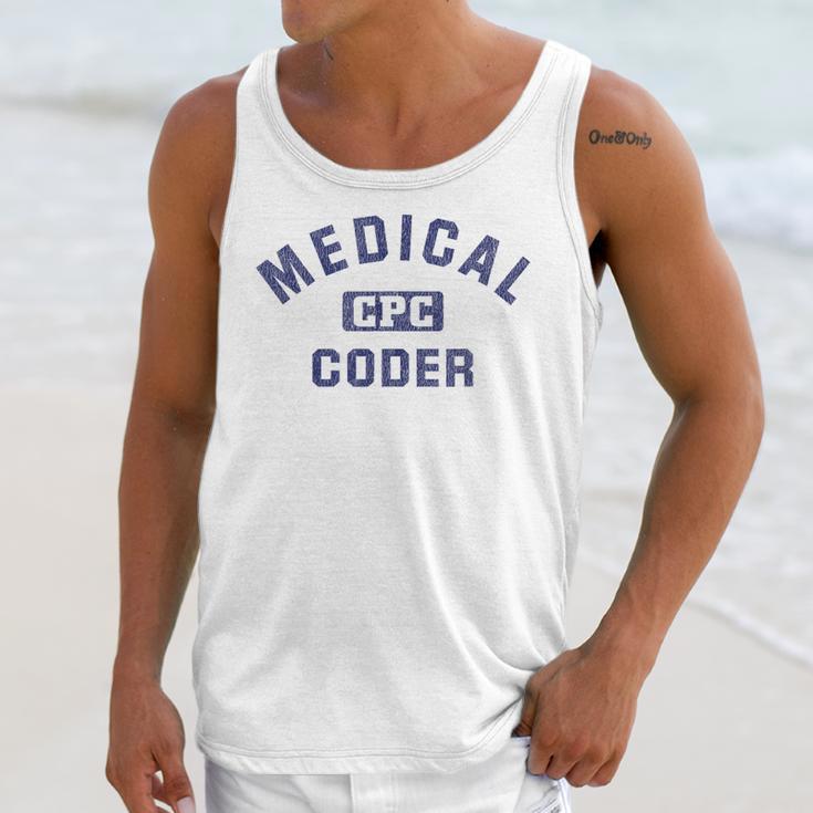 Medical Coder CPC Medical Coding Graduation Unisex Tank Top