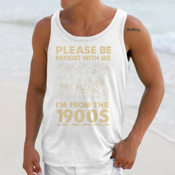 Men Women Please Be Patient With Me I'm From The 1900s Premium Unisex Tank Top Men Women Please Be Patient With Me I'm From The 1900s Premium Unisex Tank Top
