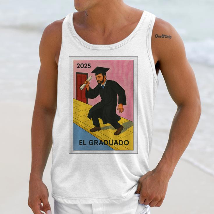 Mexican For Graduation 2025 El Graduado Premium Tri-Blend Unisex Tank Top