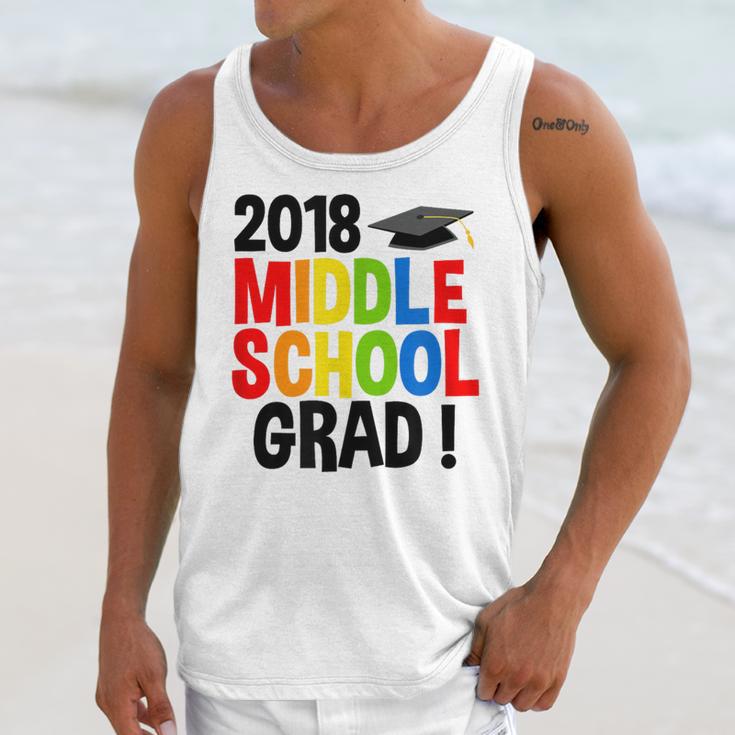 Middle School Graduation Class Of 2018 Shirt Unisex Tank Top