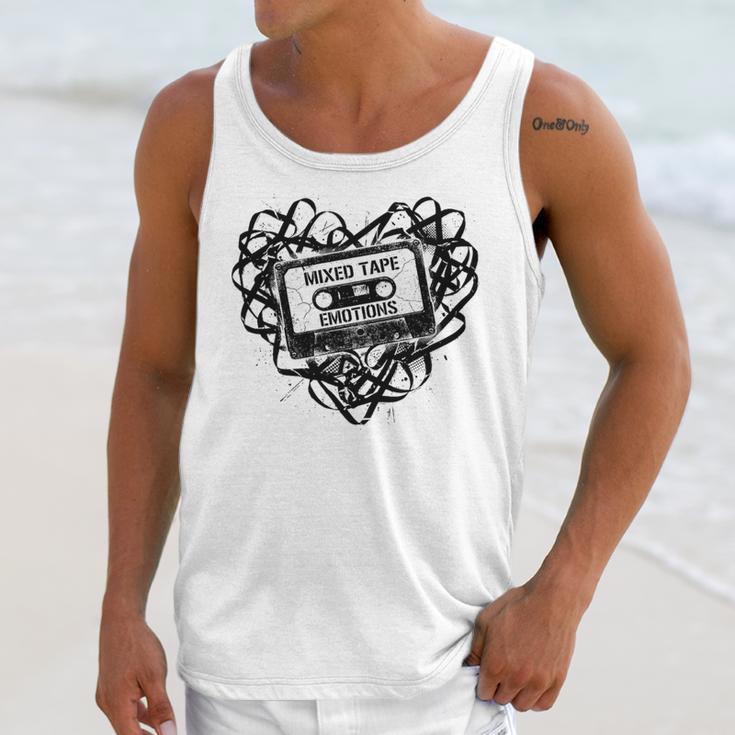 Mixed Tape Emotions Music Lover Nostalgia Quote Premium Tri-Blend Unisex Tank Top Mixed Tape Emotions Music Lover Nostalgia Quote Premium Tri-Blend Unisex Tank Top