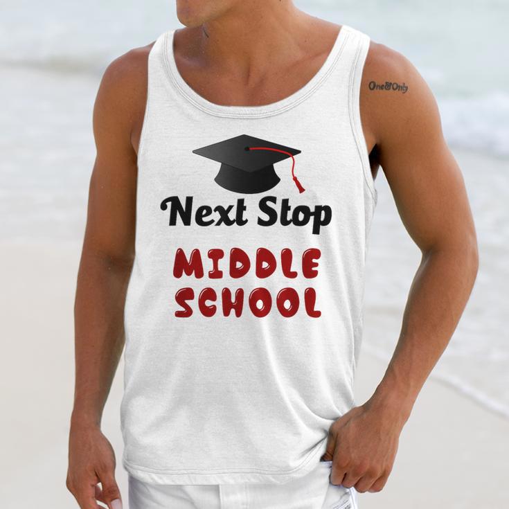 Next Stop Middle School Graduation Unisex Tank Top