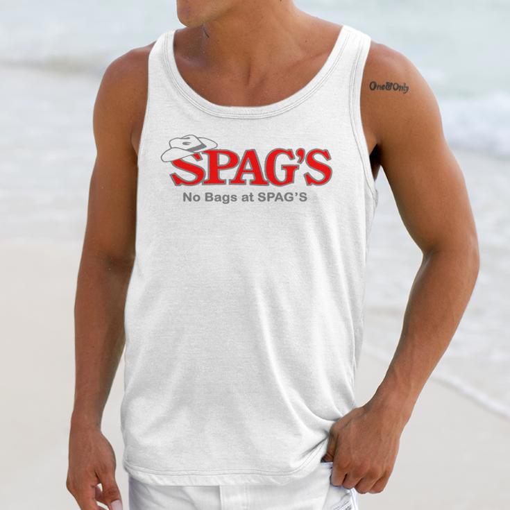 No Bags At SPAG'S Shrewsbury Defunct Store Nostalgia Vintage Premium Tri-Blend Unisex Tank Top No Bags At SPAG'S Shrewsbury Defunct Store Nostalgia Vintage Premium Tri-Blend Unisex Tank Top